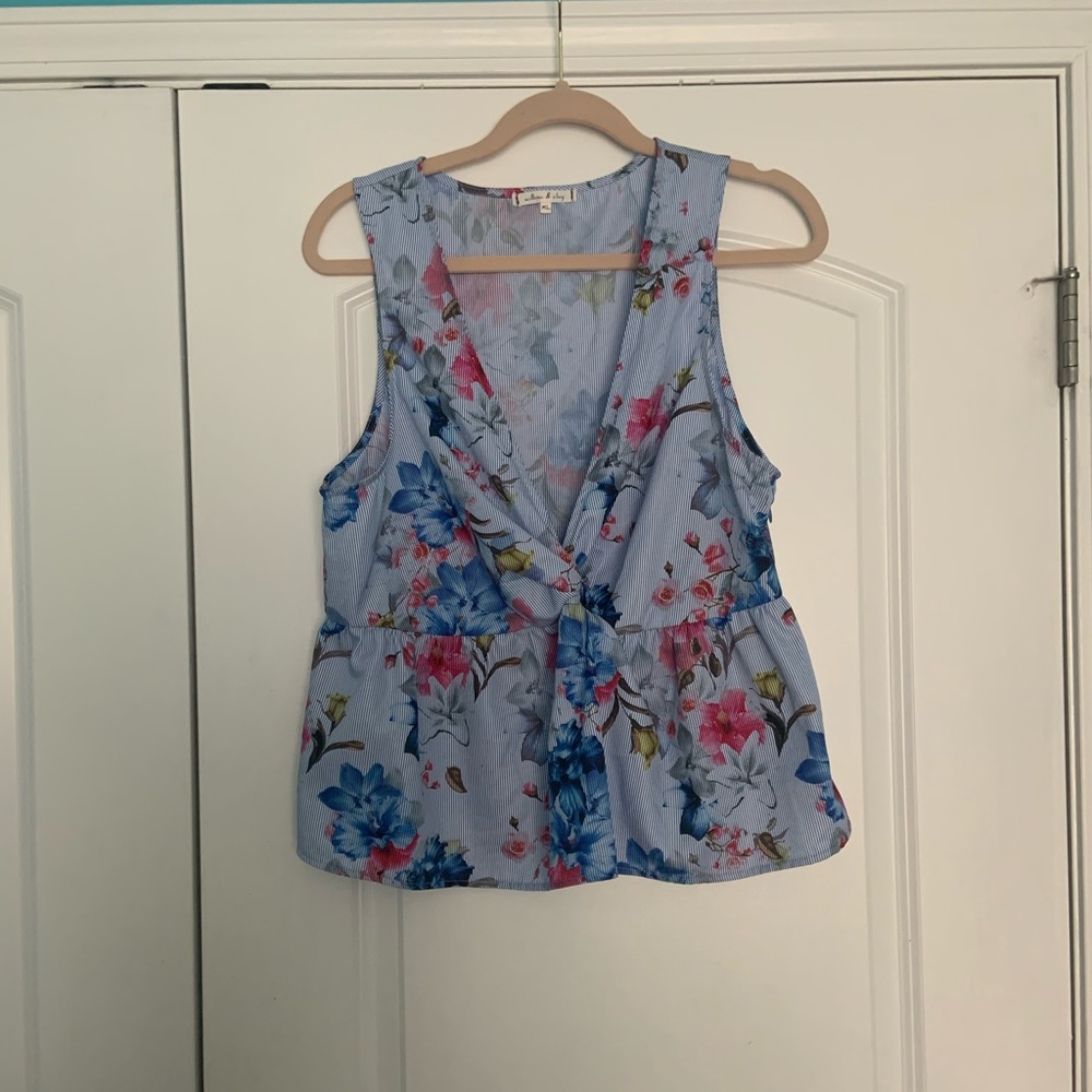 Willow & Clay Tank Floral Size XL